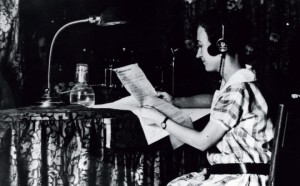 María Sabater, primera locutora de Radio Barcelona